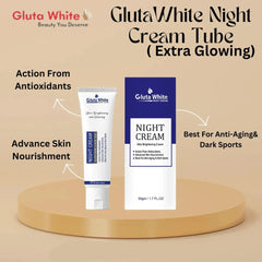 Gluta White Night Cream – 50gm