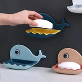 Wall-Mounted Whale Shaped Soap Holder