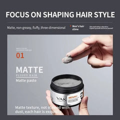 VAK Fashion Matte Finished Hair Styling Clay Wax 100g