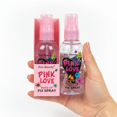 Kiss Beauty Pink Love Makeup Fix Spray