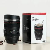 Camera lens Coffee Mug - look like a Canon EF 24-105mm lens