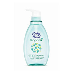 Babi Mild Bioganik Organic Head & Body Baby Bath Wash - 380ml