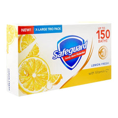 Safeguard Lemon Fresh With Vitamin C Soap - 3 X 160g