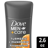 Dove Men+Care Turmeric + Fresh Mandarin Antiperspirant Stick 76g