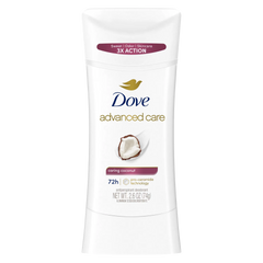 Dove Advanced Care Caring Coconut Antiperspirant Deodorant Stick 74g