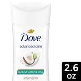 Dove Advanced Care Coconut Water & Lime Antiperspirant Stick 74g