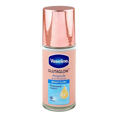 Vaseline Gluta Glow Ampoule Bright & Dry Serum Deodorant Roll On, Niacinamide + Vitamin E - 45ml
