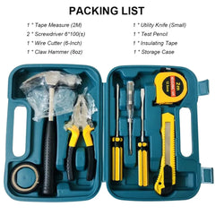 9Pcs Home Repairing Tool Set Kit