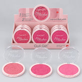 Gulf Girl rose-patterned Pinkish powder blush
