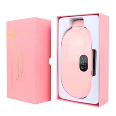 Electric Period Cramp Relief Massager - 3 Vibration Modes & Fast Heating Waist Belt