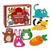 DIY creative animal sewing kit for kids