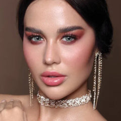 Dahab Gold Collection Aqua Contact Lenses