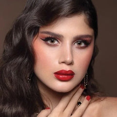 Dahab Gold Collection Creamy Contact Lenses
