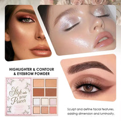 Romcom Key to Thy Glow Unrehearsed All in One Makeup Book Palette