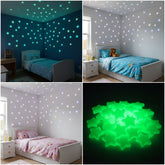 Glow In The Dark Star Wall Stickers Set