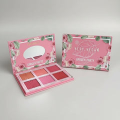 IGOODCO Very Vegan Garden Party - 6 Color Blusher Palette