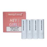 Heng Fang Hey Girl Wonderful Mini Tube Lipstick Set - 4 Pcs