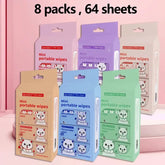 Qianhui Mini Portable Wet Wipes Multipack