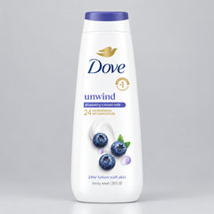 Dove Unwind Blueberry & Moon Milk Body Wash - 20 FL OZ / 591ml