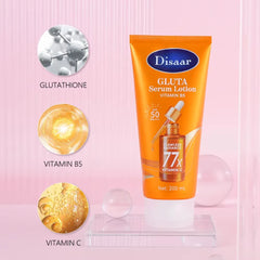 Disaar Gluta Serum Lotion SPF 50 Flawless Radiance Body Lotion – 200ml