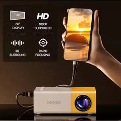 YG300 Portable Mini Projector