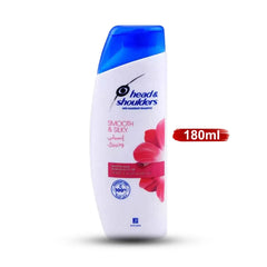 Head & Shoulders – Smooth & Silky Shampoo – Anti-Dandruff, Frizz Control & Shine – 185ml