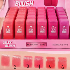 Huda Matte Me Water Jelly Blush Stick