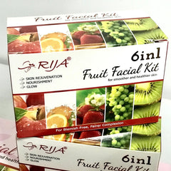 7-in-1 Rija Fruit Facial Kit for Skin Whitening