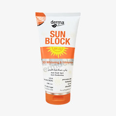 Derma Clean Sun Block SPF 50+ Uva + Uvb Protection - 150ml