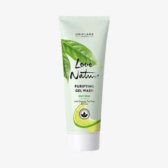 Oriflame Love Nature Purifying Gel Wash with Organic Tea Tree Lime - 125 ML