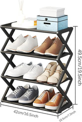 4-Layer Shoe Rack