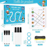 Kidmocy Stroke Line Dot to Dot Stage 01 Tracing Educational Kit -64 Pcs