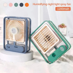 Portable Mini Air Conditioner Fan with Cool Mist Humidifier