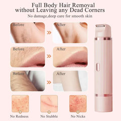2 in 1 Double Head Electric Shaver & Trimmer - Each
