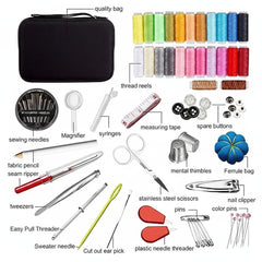 Hand Sewing Set with Colorful Threads & Accessories - Each