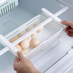 Adjustable Stretchable Refrigerator Organizer Drawer -Each