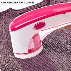 XINGCHAO Lint Remover AD-218 Pink White Portable Fabric Shaver