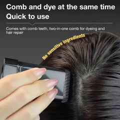 Gegemoon Black Hairdressing Wand – 2-in-1 Natural Color Touch-Up Stick -16g