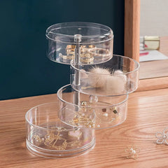 Elegant Multi-Layer Accessory Display Case