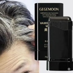 Gegemoon Black Hairdressing Wand – 2-in-1 Natural Color Touch-Up Stick -16g