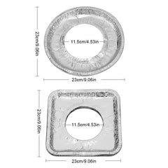 Aluminum Foil Gas Stove Burner Liners-Each