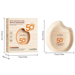 SADOER Rice Extraction Whitening Sun Block Lotion - 60g