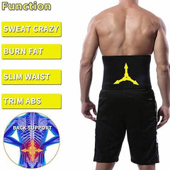 Slimming Sweet Sweat Belt Hot shaper waist trimmer Belt For Men & Women