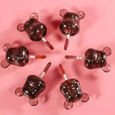 Miss Lara Cute Korean Black Bear Lip Gloss Shade