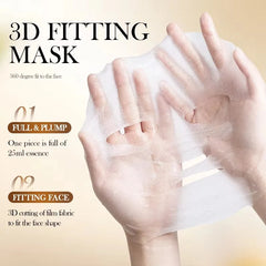 BIOAQUA Rice Raw Pulp 3-Step Facial Mask Set - 25ml