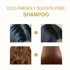 Leaderhair Deep Repair Sulfate Free Shampoo Damaged Hair with Nourishing Care - 330ml