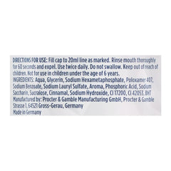 Oral-B 3D White Luxe 7 Perfection Clean Mint Mouthwash - 500ml