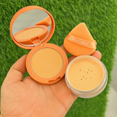 Mocallure 2 in 1 Compact + Loose Powder