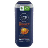 Nivea Men Sport 3-in-1 Shower Gel – 250ml