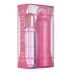 Milton Lloyd Color Me Pink Femme Set For Women, Eau De Parfum, 100ml + Body Spray - 150ml